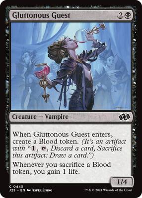 Magic: The Gathering - Foundations Jumpstart - Gluttonous Guest - 445 - Normal