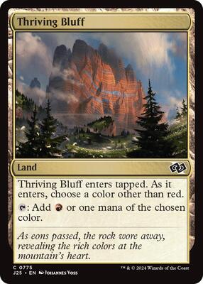 Magic: The Gathering - Foundations Jumpstart - Thriving Bluff - 775 - Normal
