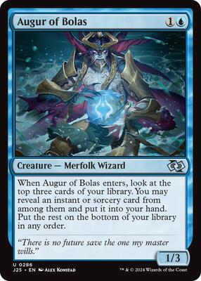 Magic: The Gathering - Foundations Jumpstart - Augur of Bolas - 286 - Normal