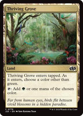 Magic: The Gathering - Foundations Jumpstart - Thriving Grove - 776 - Normal