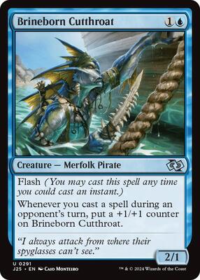 Magic: The Gathering - Foundations Jumpstart - Brineborn Cutthroat - 291 - Normal
