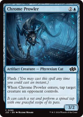 Magic: The Gathering - Foundations Jumpstart - Chrome Prowler - 299 - Normal