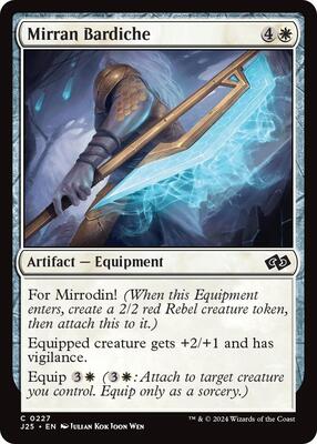Magic: The Gathering - Foundations Jumpstart - Mirran Bardiche - 227 - Normal