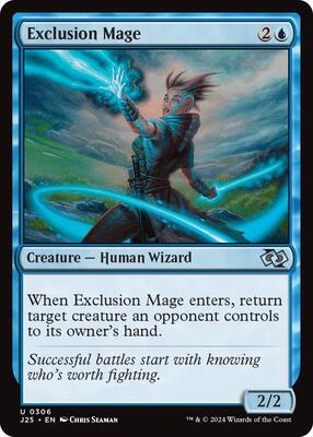 Magic: The Gathering - Foundations Jumpstart - Exclusion Mage - 306 - Normal