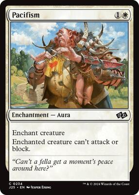 Magic: The Gathering - Foundations Jumpstart - Pacifism - 234 - Normal