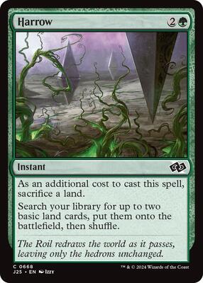 Magic: The Gathering - Foundations Jumpstart - Harrow - 668 - Normal