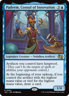 Magic: The Gathering - Foundations Jumpstart - Padeem, Consul of Innovation (Anime) - 62 - Normal