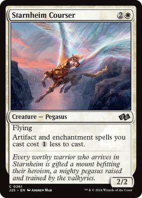 Magic: The Gathering - Foundations Jumpstart - Starnheim Courser - 261 - Normal