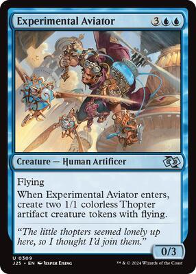Magic: The Gathering - Foundations Jumpstart - Experimental Aviator - 309 - Normal