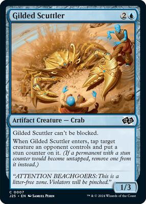 Magic: The Gathering - Foundations Jumpstart - Gilded Scuttler - 7 - Normal