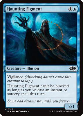Magic: The Gathering - Foundations Jumpstart - Haunting Figment - 317 - Normal