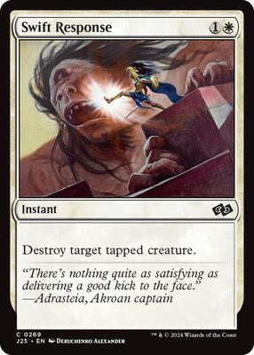 Magic: The Gathering - Foundations Jumpstart - Swift Response - 269 - Normal