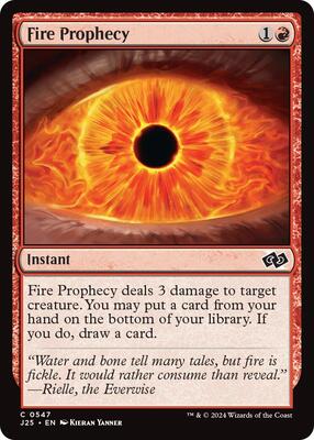 Magic: The Gathering - Foundations Jumpstart - Fire Prophecy - 547 - Normal