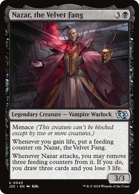 Magic: The Gathering - Foundations Jumpstart - Nazar, the Velvet Fang (Anime) - 43 - Normal