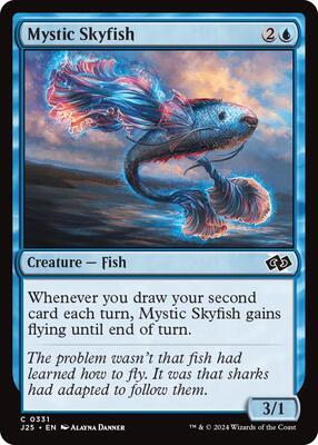Magic: The Gathering - Foundations Jumpstart - Mystic Skyfish - 331 - Normal