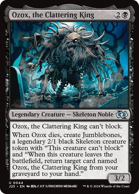 Magic: The Gathering - Foundations Jumpstart - Ozox, the Clattering King (Anime) - 44 - Normal
