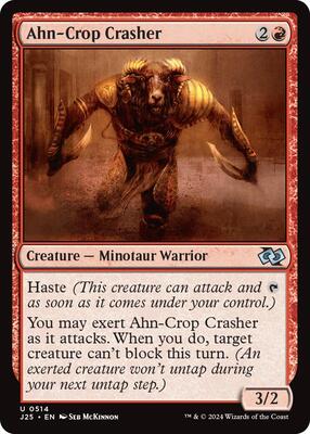 Magic: The Gathering - Foundations Jumpstart - Ahn-Crop Crasher - 514 - Normal