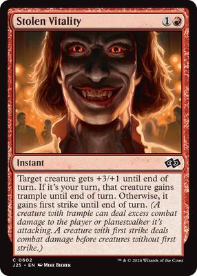 Magic: The Gathering - Foundations Jumpstart - Stolen Vitality - 602 - Normal
