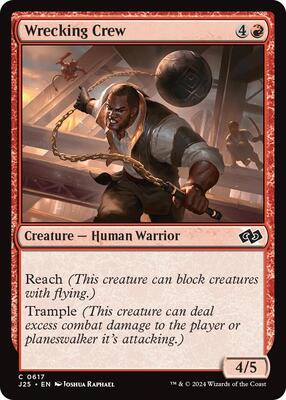 Magic: The Gathering - Foundations Jumpstart - Wrecking Crew - 617 - Normal