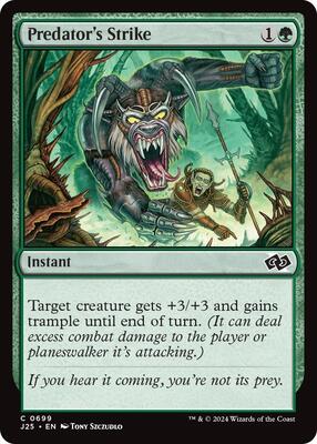 Magic: The Gathering - Foundations Jumpstart - Predator's Strike - 699 - Normal