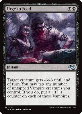 Magic: The Gathering - Foundations Jumpstart - Urge to Feed - 502 - Normal
