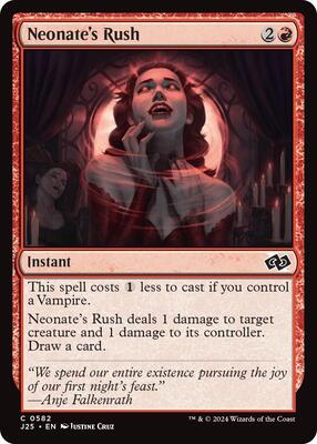 Magic: The Gathering - Foundations Jumpstart - Neonate's Rush - 582 - Normal