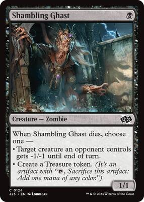 Magic: The Gathering - Foundations Jumpstart - Shambling Ghast - 124 - Normal