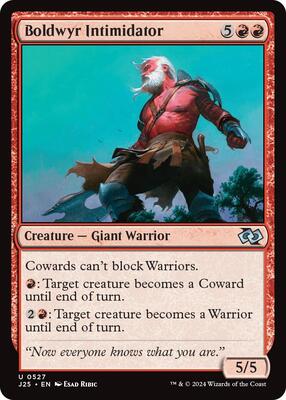 Magic: The Gathering - Foundations Jumpstart - Boldwyr Intimidator - 527 - Normal