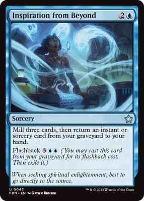 Magic: The Gathering - Foundations - Inspiration from Beyond - Normal