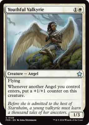 Magic: The Gathering - Foundations - Youthful Valkyrie - Normal