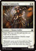 Magic: The Gathering - Foundations - Cathar Commando - Normal