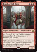 Magic: The Gathering - Foundations - Krenko, Mob Boss - Rare