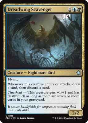 Magic: The Gathering - Foundations - Dreadwing Scavenger - Uncommon