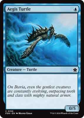 Magic: The Gathering - Foundations - Aegis Turtle - Common