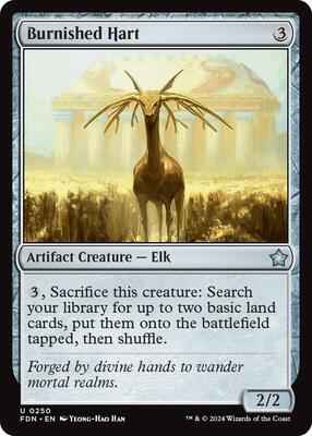 Magic: The Gathering - Foundations - Burnished Hart - Normal