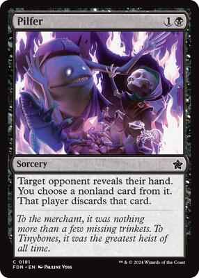 Magic: The Gathering - Foundations - Pilfer - Common
