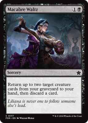 Magic: The Gathering - Foundations - Macabre Waltz - Common