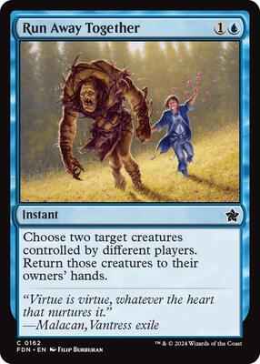 Magic: The Gathering - Foundations - Run Away Together - Common