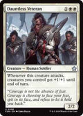 Magic: The Gathering - Foundations - Dauntless Veteran - Uncommon
