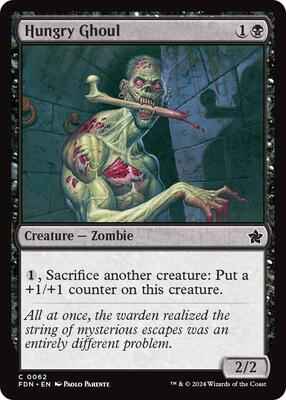 Magic: The Gathering - Foundations - Hungry Ghoul - Common