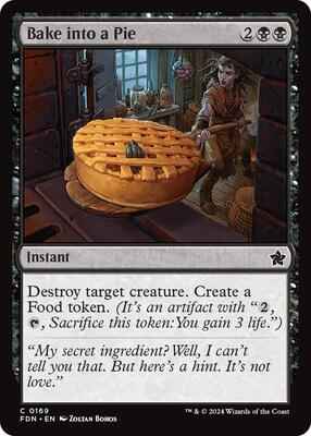 Magic: The Gathering - Foundations - Bake into a Pie - Common