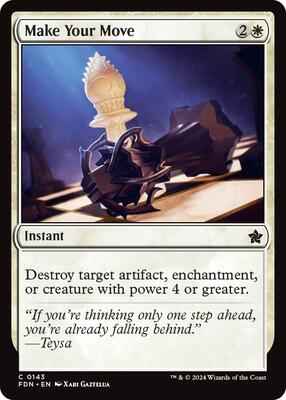Magic: The Gathering - Foundations - Make Your Move - Common