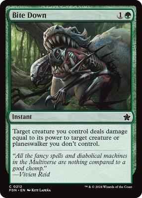 Magic: The Gathering - Foundations - Bite Down - Normal