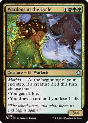 Magic: The Gathering - Foundations - Wardens of the Cycle - Normal