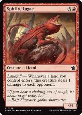 Magic: The Gathering - Foundations - Spitfire Lagac - Common