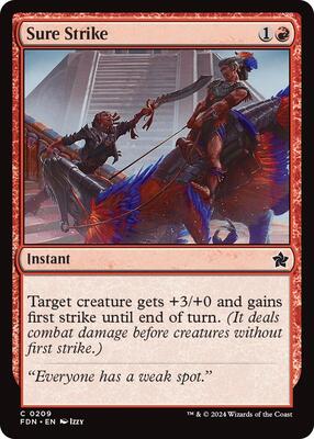 Magic: The Gathering - Foundations - Sure Strike - Common