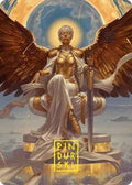 Magic: The Gathering - Art Series: Foundations - Herald of Eternal Dawn Art Card (27/54) (Gold-Stamped Signature) - Special