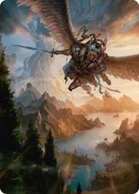 Magic: The Gathering - Art Series: Foundations - Youthful Valkyrie Art Card (28/54) - Special