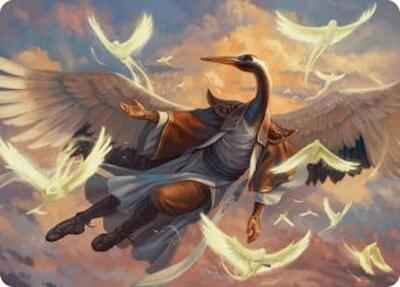 Magic: The Gathering - Art Series: Foundations - Kykar, Zephyr Awakener Art Card (16/54) - Special