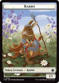 Magic: The Gathering - Foundations - Rabbit // Soldier Double-Sided Token - Token